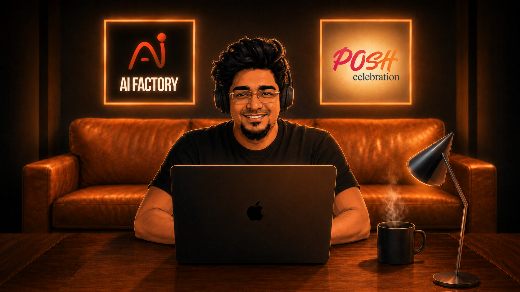 Shakil at work — AI Factory & Posh Celebration